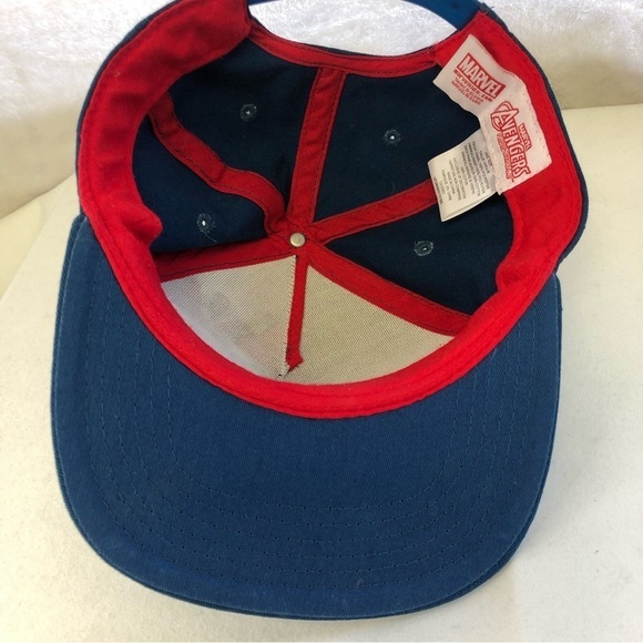 Marvel Avengers Youth Flat Brim Baseball Snapback Hat Cap Adjustable - Picture 6 of 7